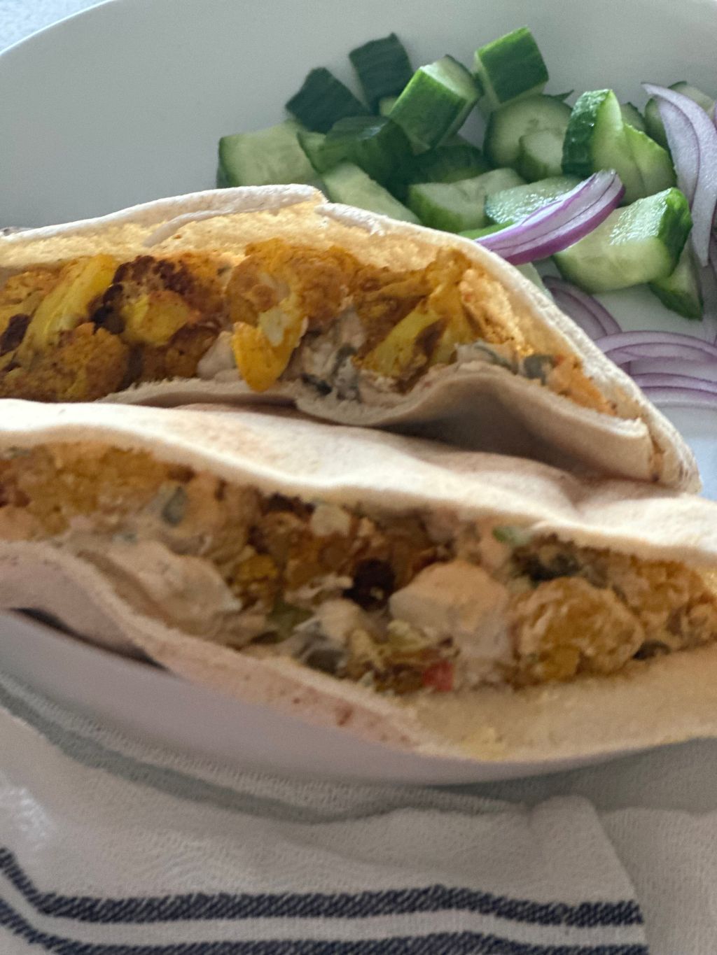 Roasted Cauliflower Sandwich