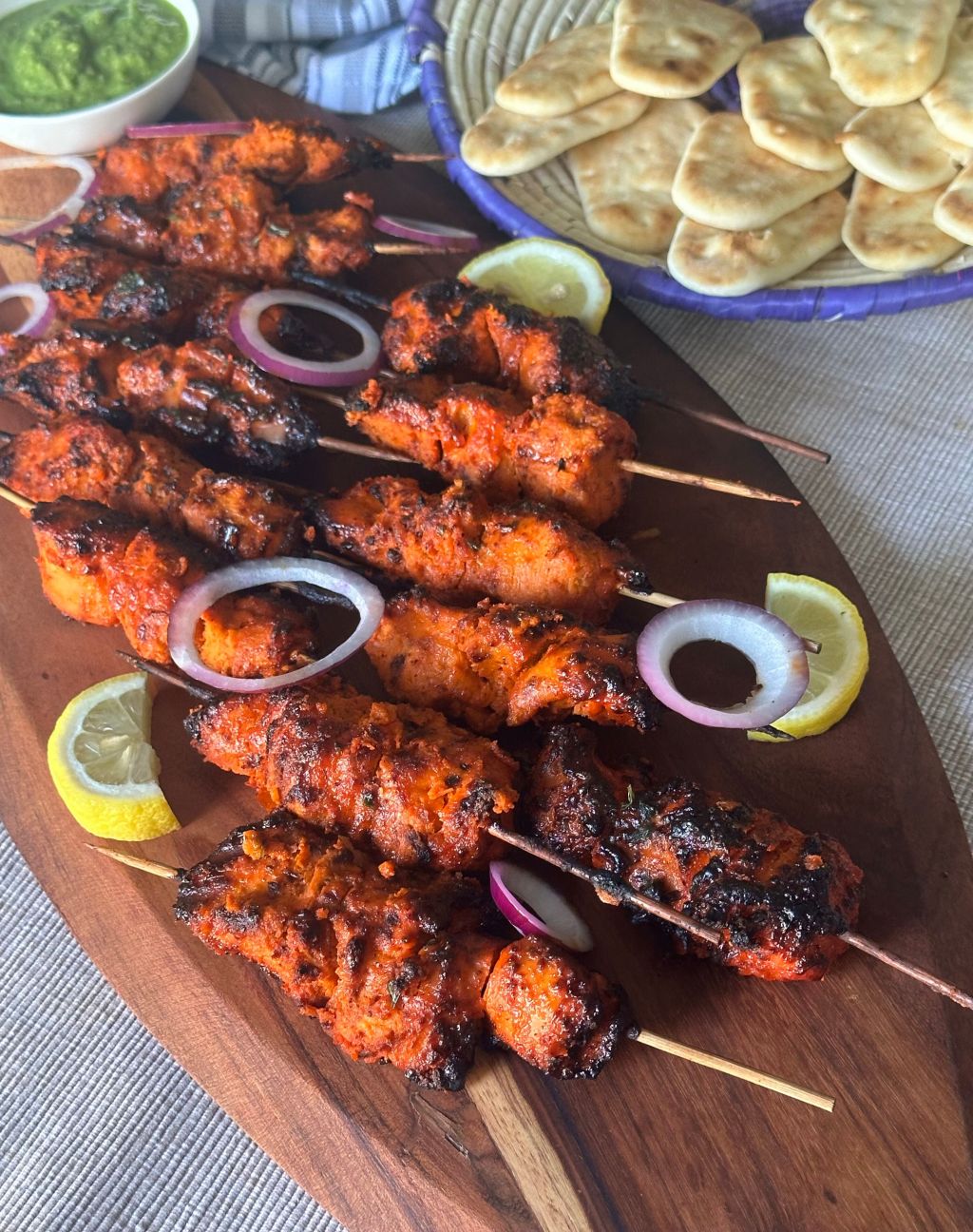 Murg Malai Tikka Kabab                            (Chicken Malai Tikka&nbsp;Skewers)