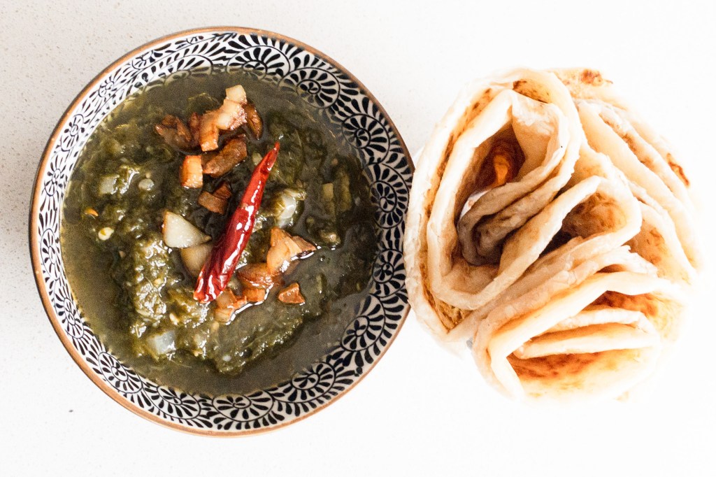 Lasooni Palak ka Saag (Garlicky Spinach&nbsp;Curry)