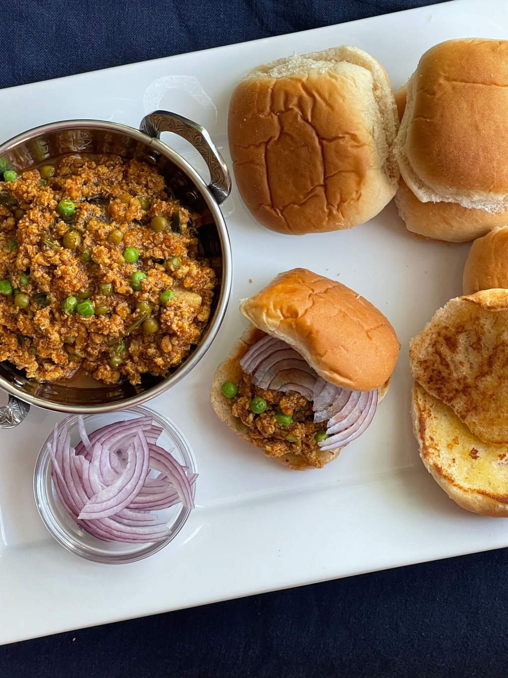 Kheema Pav (Indian Sloppy&nbsp;Joes)