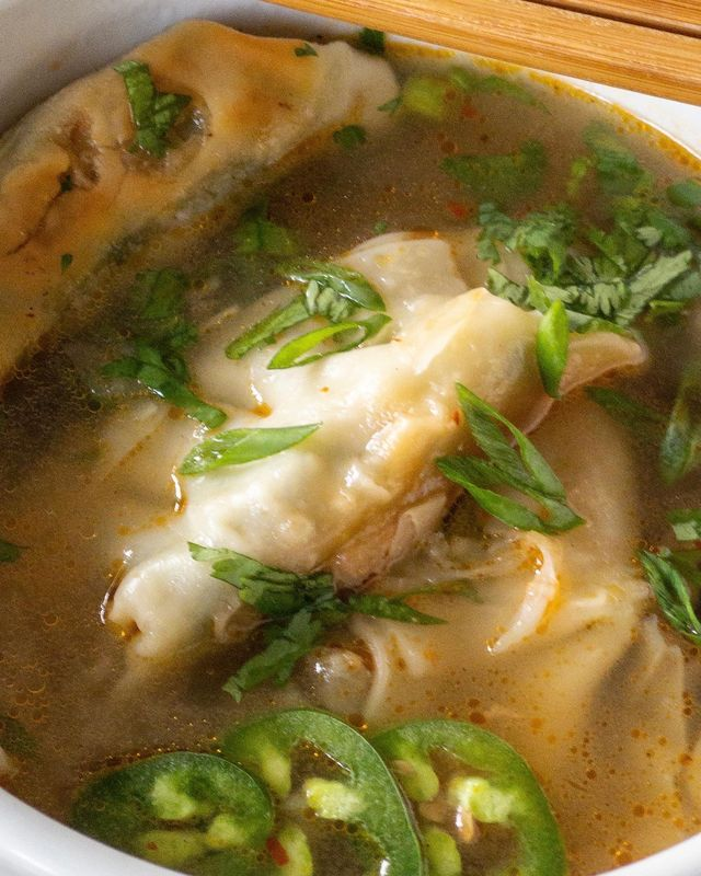 Vegan Wonton Soup