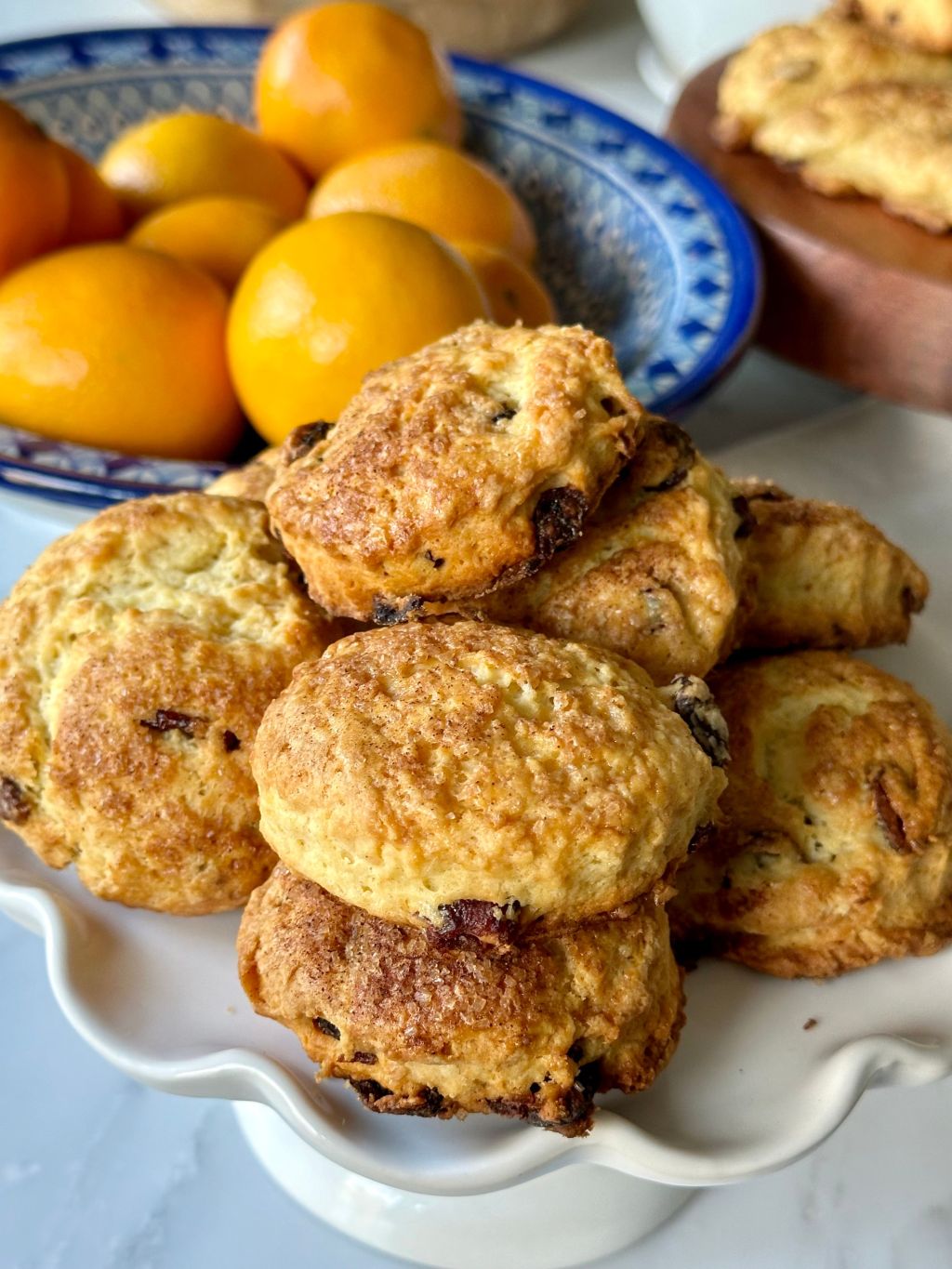 Orange Cranberry Scones with an Orange&nbsp;Glaze