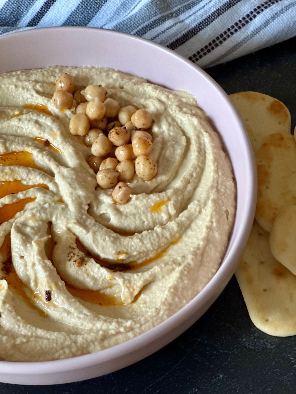 Creamy Hummus with Aleppo Chili&nbsp;Oil