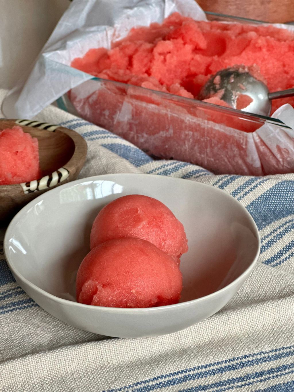 Watermelon Lime Sorbet
