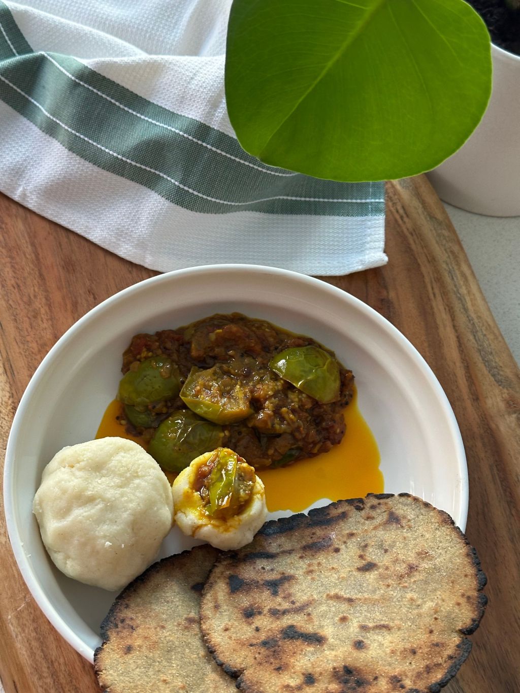 Ngogwe Nu Shaak -African Eggplant&nbsp;Curry